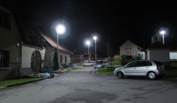 Oświetlenie uliczne - Doubravice, Czechy